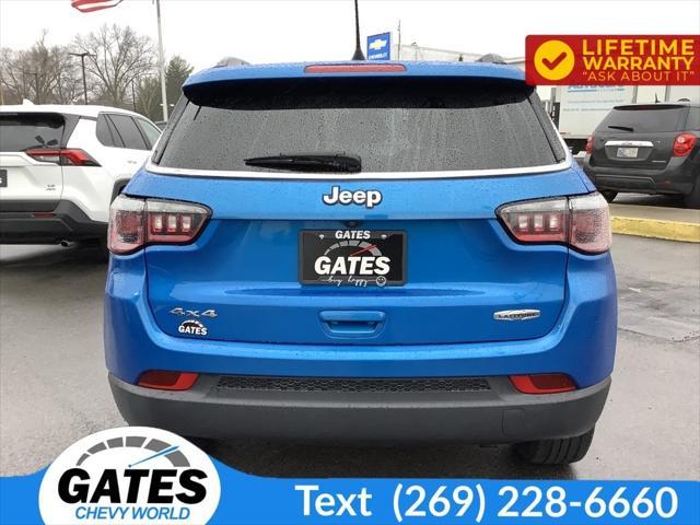 used 2018 Jeep Compass car, priced at $18,091