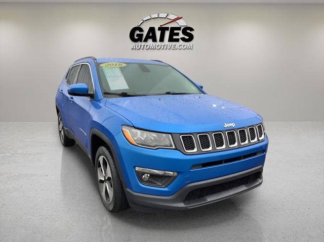 used 2018 Jeep Compass car, priced at $18,091