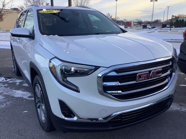 used 2021 GMC Terrain car, priced at $26,555