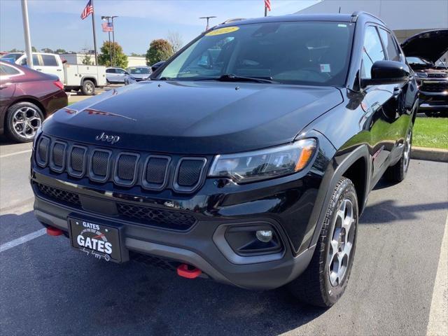 used 2022 Jeep Compass car, priced at $27,712