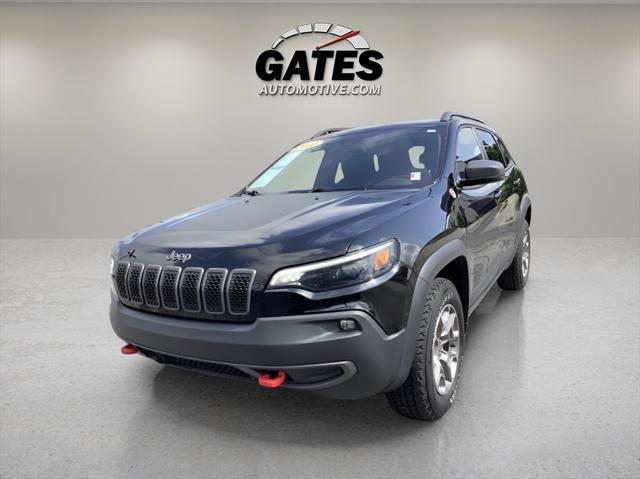 used 2021 Jeep Cherokee car, priced at $28,844
