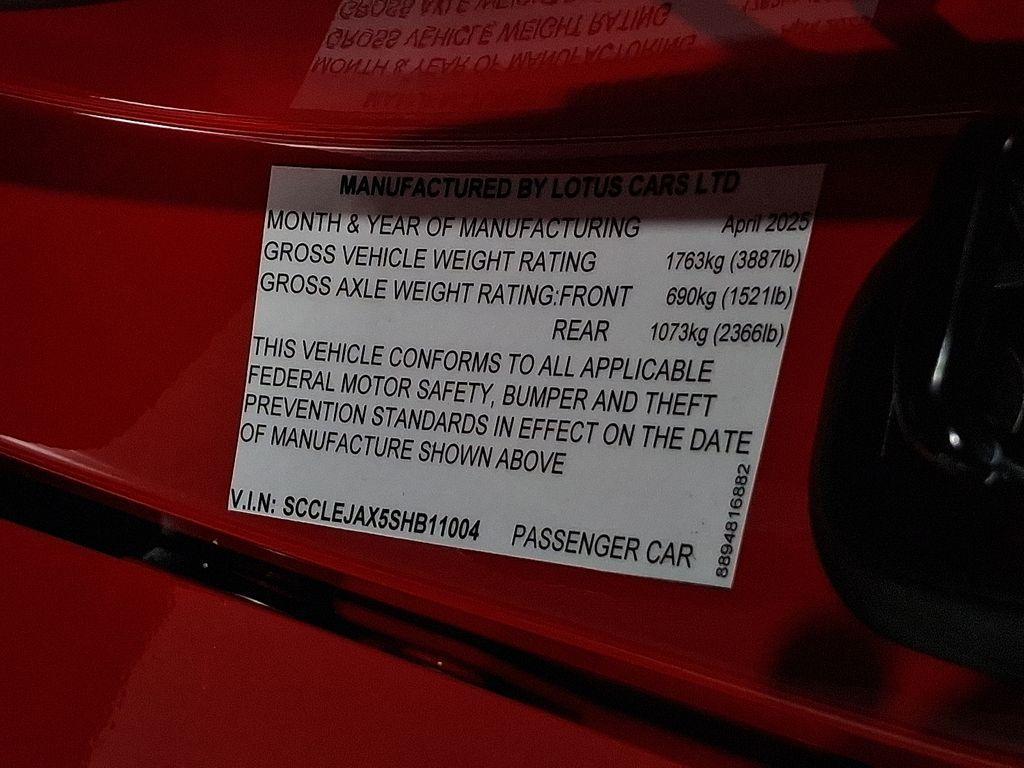 used 2025 Lotus Emira car, priced at $103,000