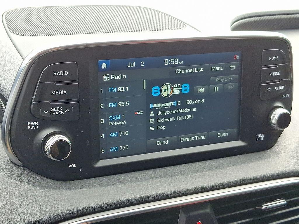 used 2020 Hyundai Santa Fe car, priced at $18,395