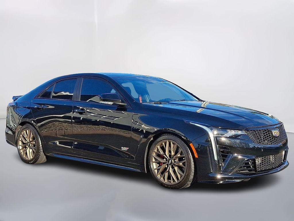 used 2025 Cadillac CT4-V car, priced at $68,995
