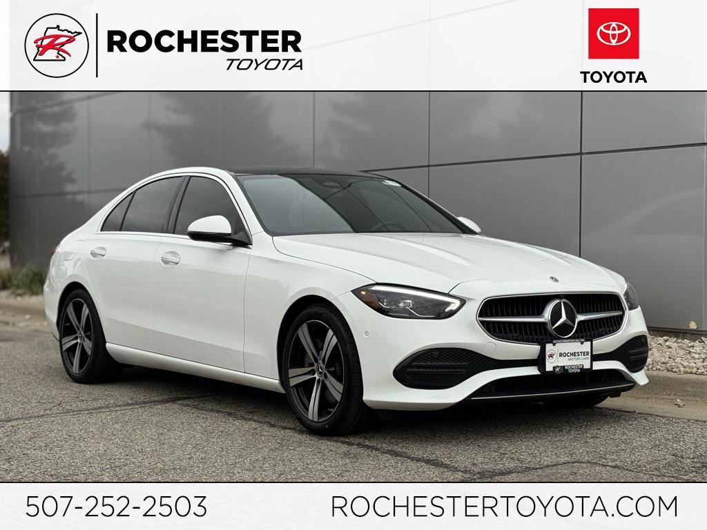 used 2023 Mercedes-Benz C-Class car, priced at $37,499