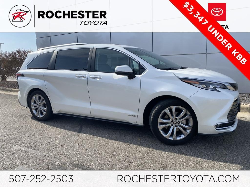 used 2021 Toyota Sienna car, priced at $39,499