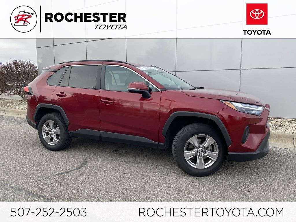 used 2022 Toyota RAV4 car, priced at $27,799