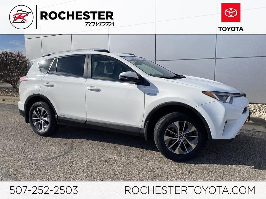 used 2018 Toyota RAV4 Hybrid car, priced at $22,999