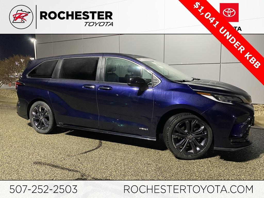 used 2021 Toyota Sienna car, priced at $36,999