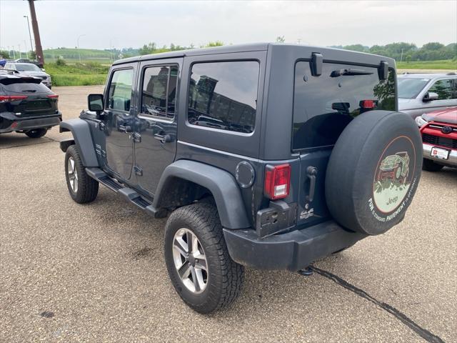 used 2017 Jeep Wrangler Unlimited car, priced at $13,500