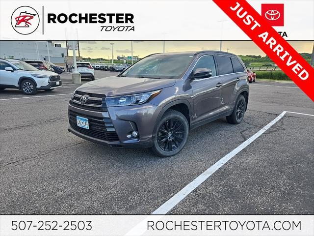 used 2019 Toyota Highlander car, priced at $25,000