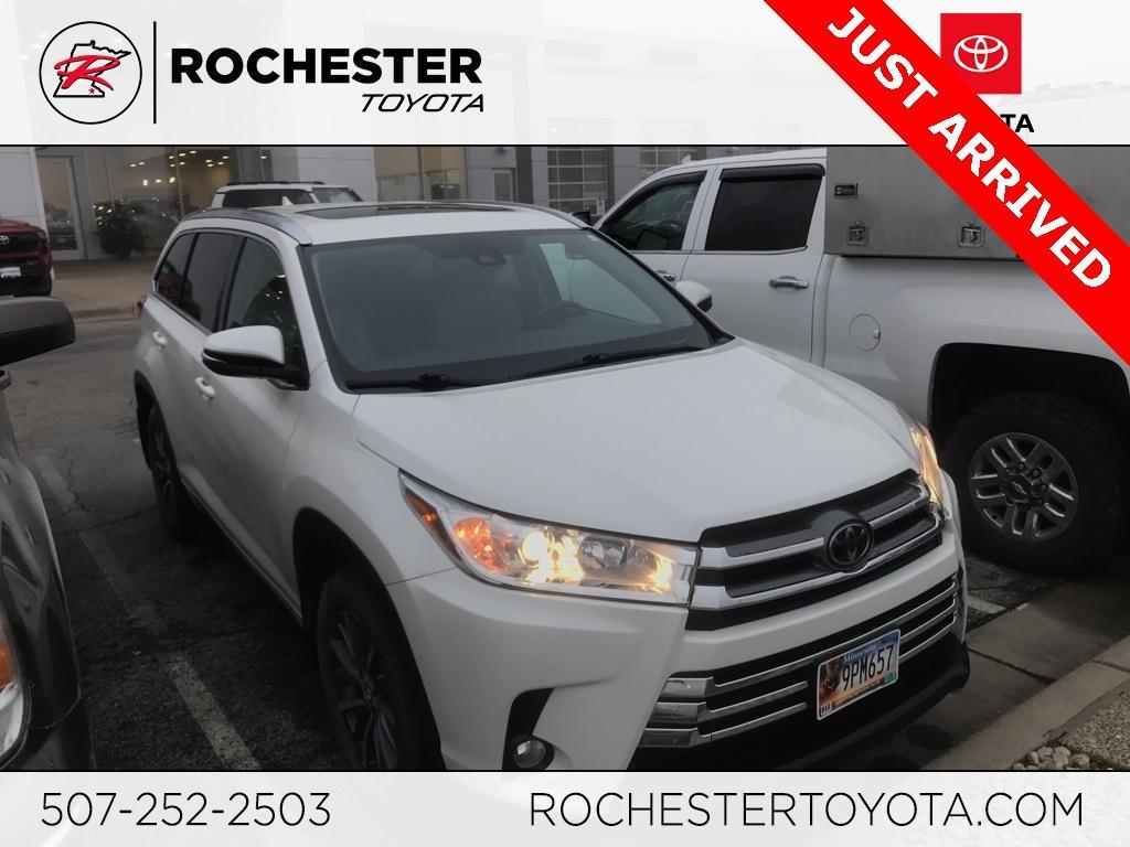 used 2018 Toyota Highlander car, priced at $19,500