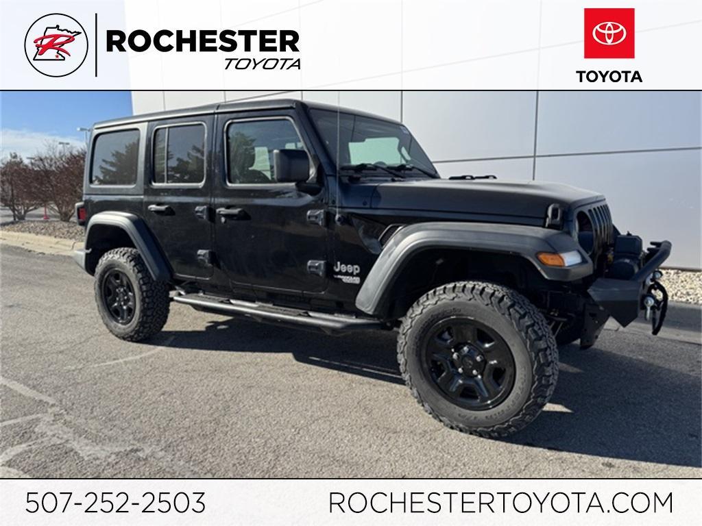 used 2018 Jeep Wrangler Unlimited car, priced at $20,499