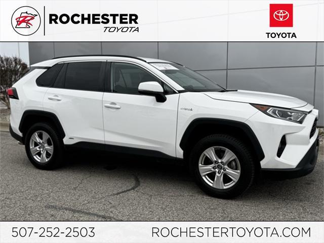 used 2020 Toyota RAV4 Hybrid car, priced at $27,498