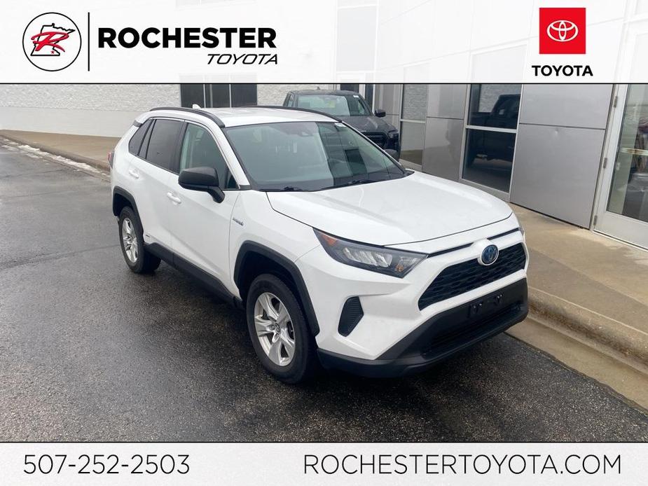 used 2020 Toyota RAV4 Hybrid car, priced at $23,500