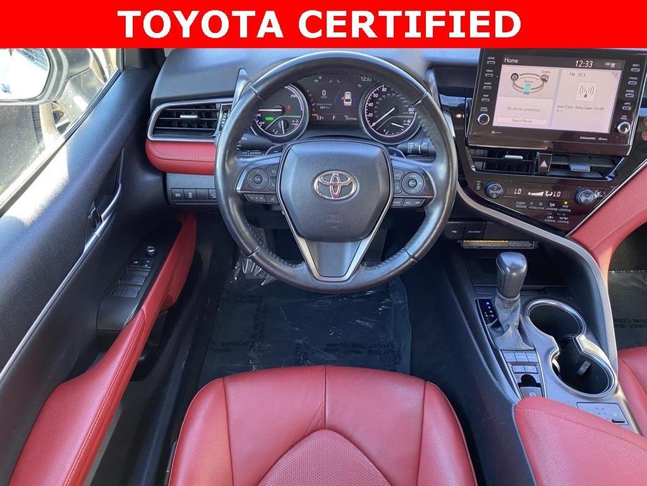 used 2021 Toyota Camry Hybrid car, priced at $30,499