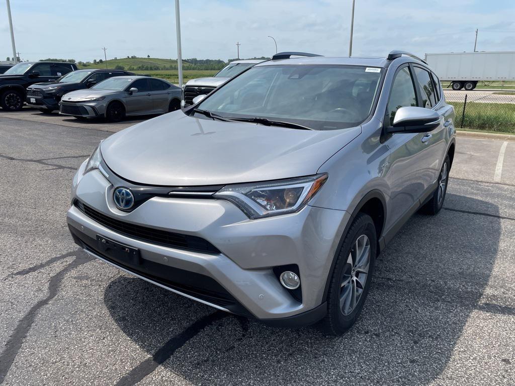 used 2018 Toyota RAV4 Hybrid car, priced at $20,000