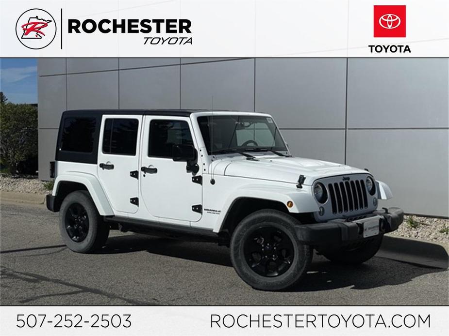 used 2015 Jeep Wrangler Unlimited car, priced at $20,499