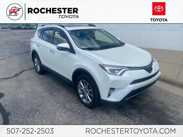 used 2017 Toyota RAV4 Hybrid car, priced at $25,000