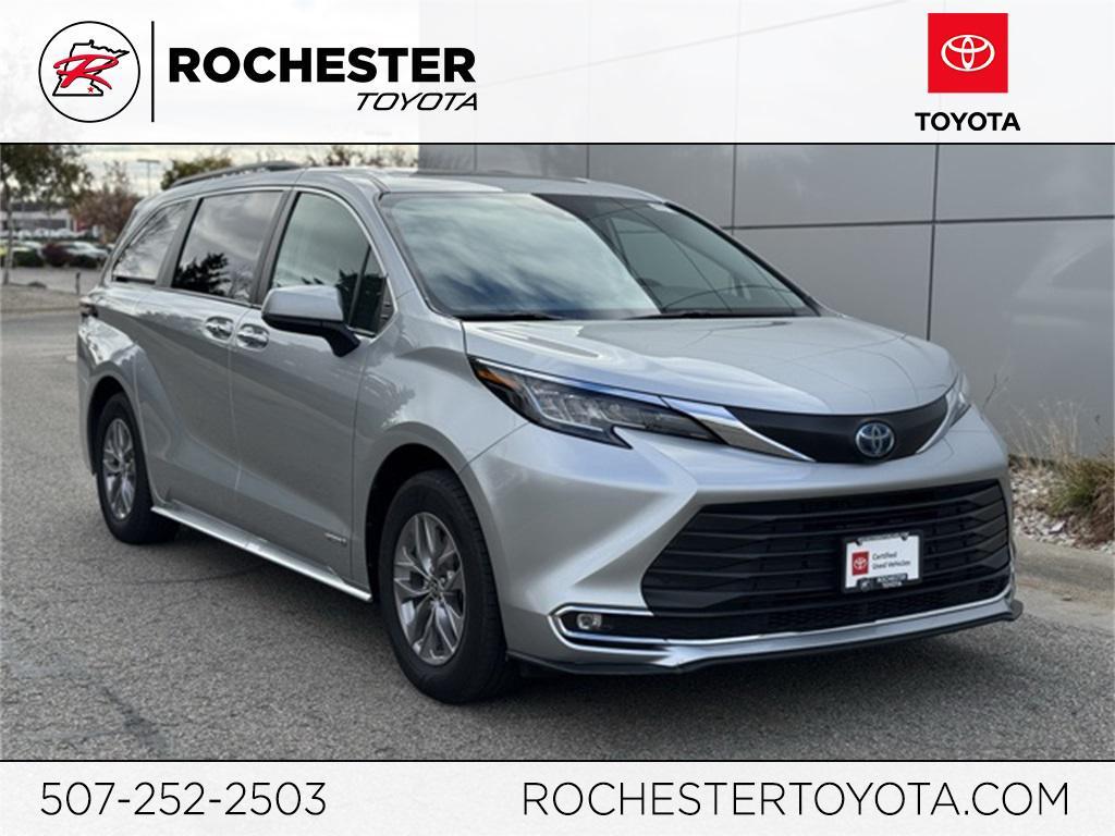 used 2021 Toyota Sienna car, priced at $35,499