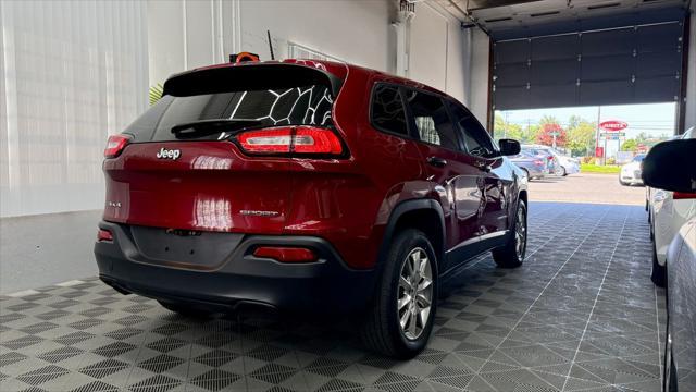 used 2017 Jeep Cherokee car, priced at $11,700