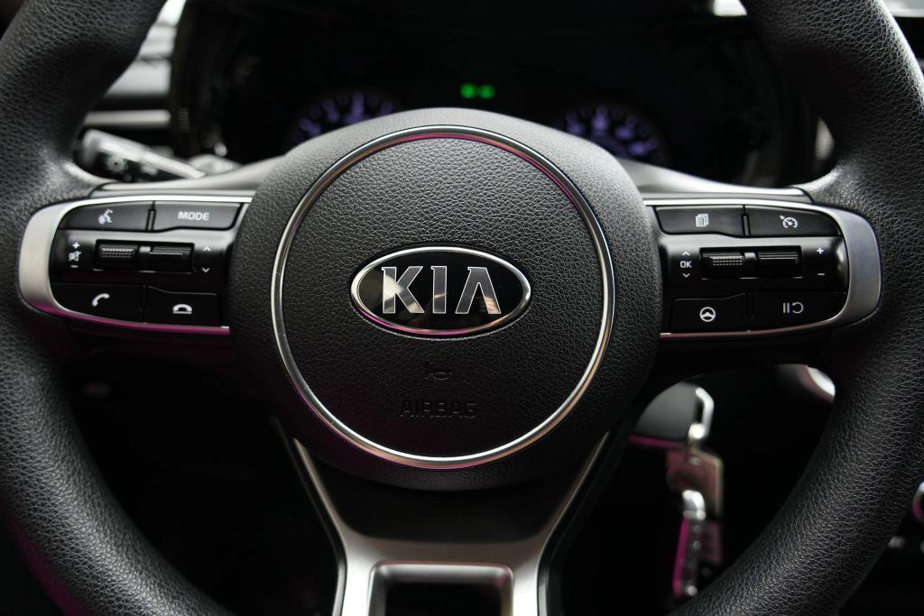 used 2021 Kia K5 car, priced at $17,600