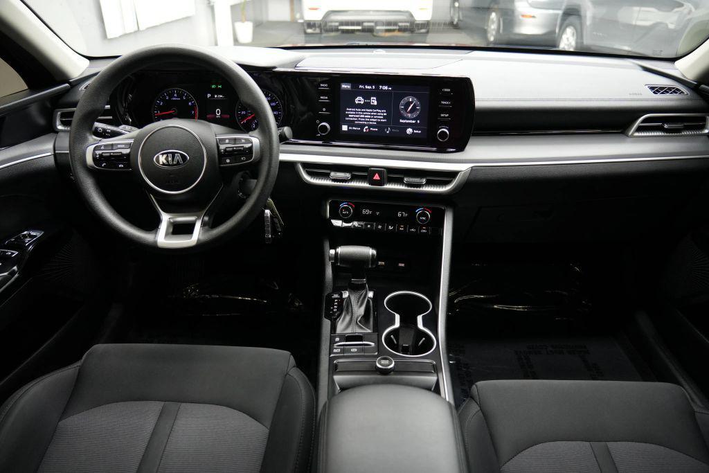 used 2021 Kia K5 car, priced at $17,600