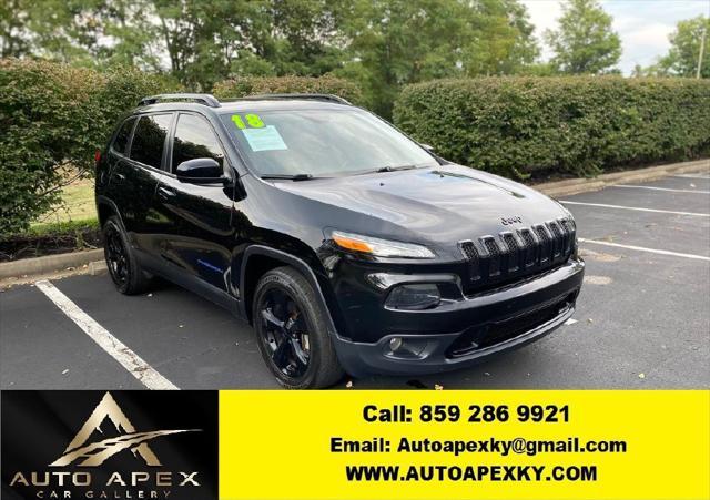 used 2018 Jeep Cherokee car, priced at $11,900