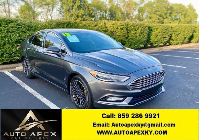 used 2018 Ford Fusion Hybrid car, priced at $9,900