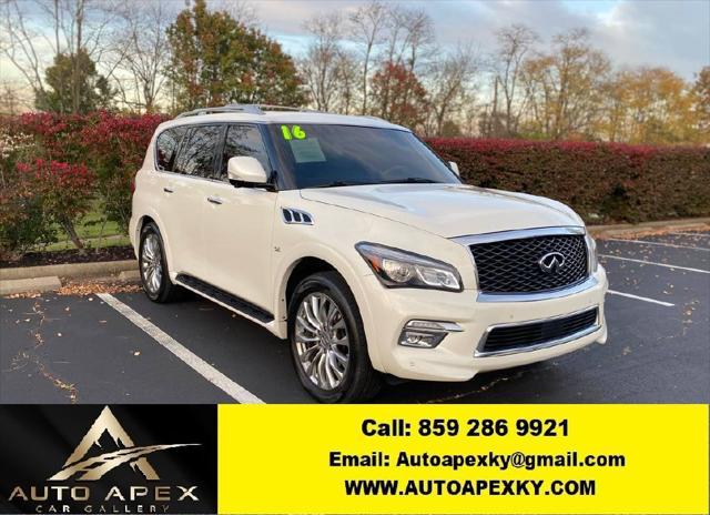 used 2016 INFINITI QX80 car, priced at $14,900