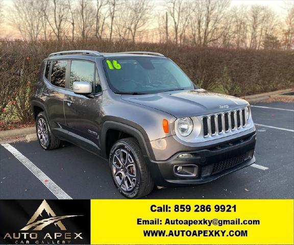 used 2016 Jeep Renegade car, priced at $10,900