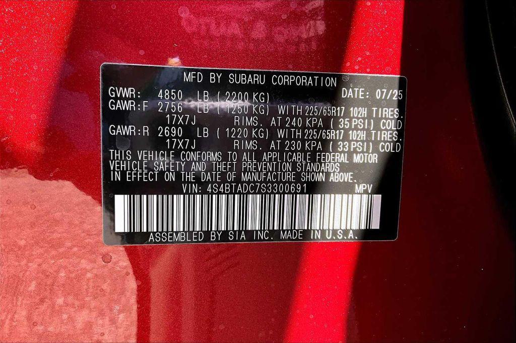 new 2025 Subaru Outback car, priced at $33,392