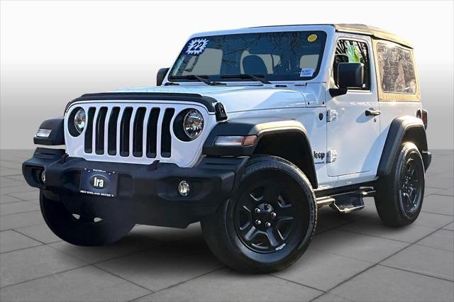 used 2022 Jeep Wrangler car, priced at $27,284