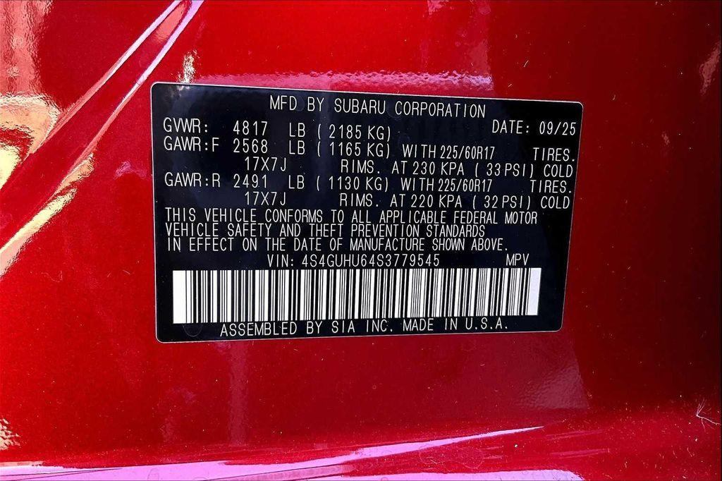 new 2025 Subaru Crosstrek car, priced at $34,207