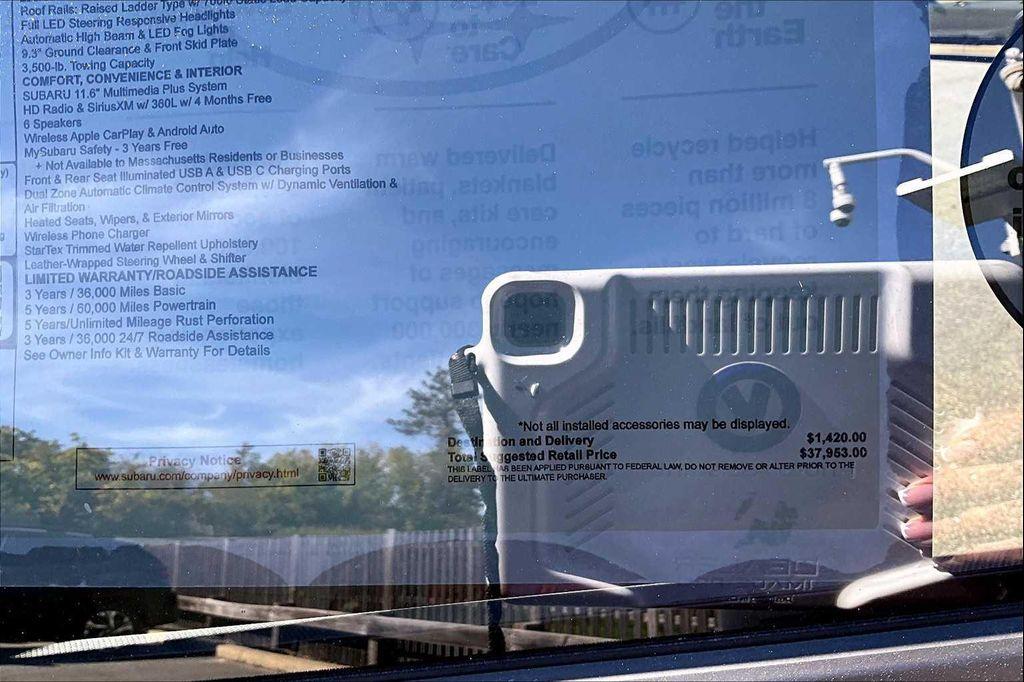 new 2025 Subaru Crosstrek car, priced at $34,207