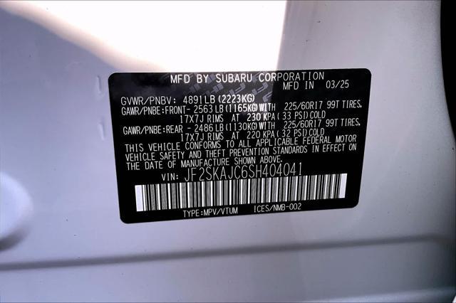 new 2025 Subaru Forester car, priced at $36,258