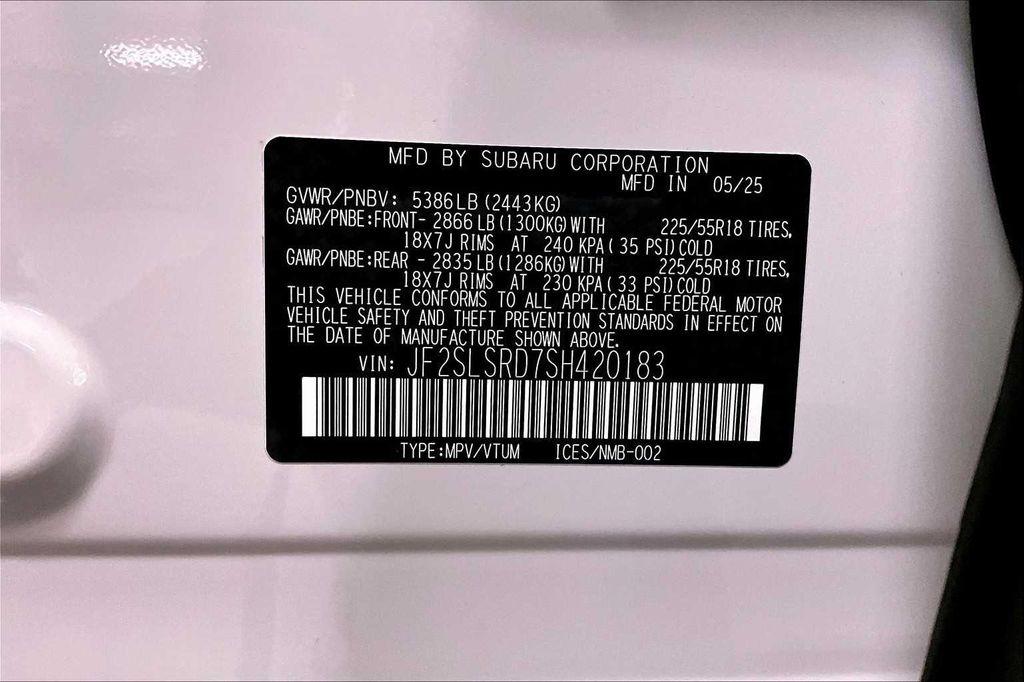 new 2025 Subaru Forester Hybrid car, priced at $39,303