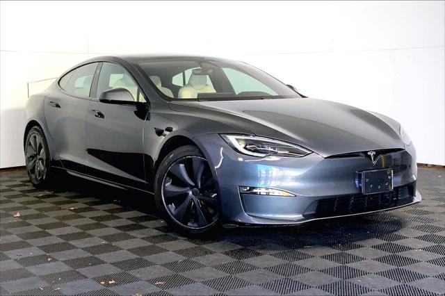 used 2023 Tesla Model S car, priced at $55,900