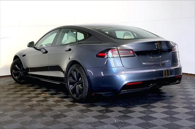 used 2023 Tesla Model S car, priced at $55,900