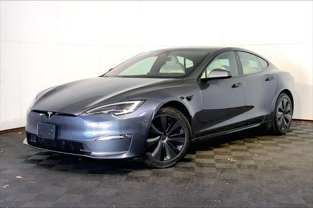 used 2023 Tesla Model S car, priced at $55,900