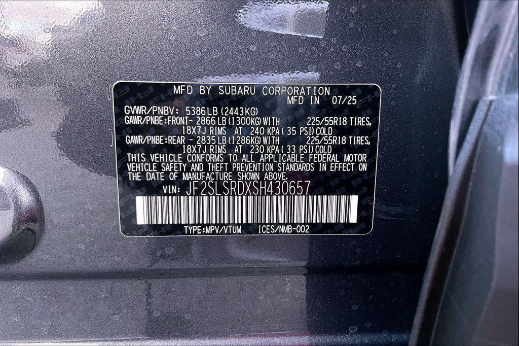 new 2025 Subaru Forester Hybrid car, priced at $39,308