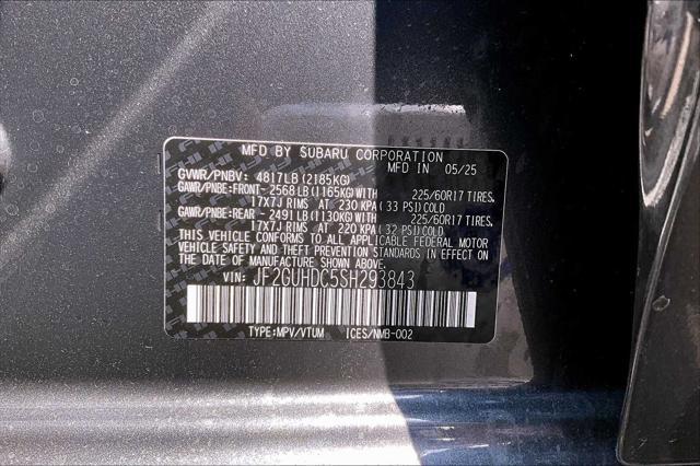 new 2025 Subaru Crosstrek car, priced at $27,196