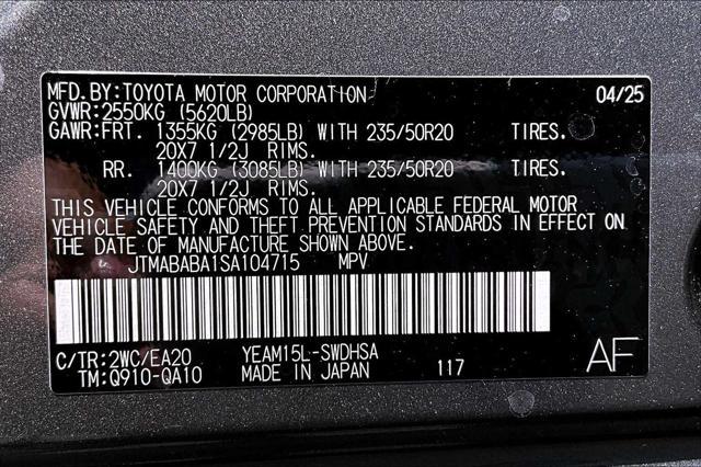 new 2025 Subaru Solterra car, priced at $47,977