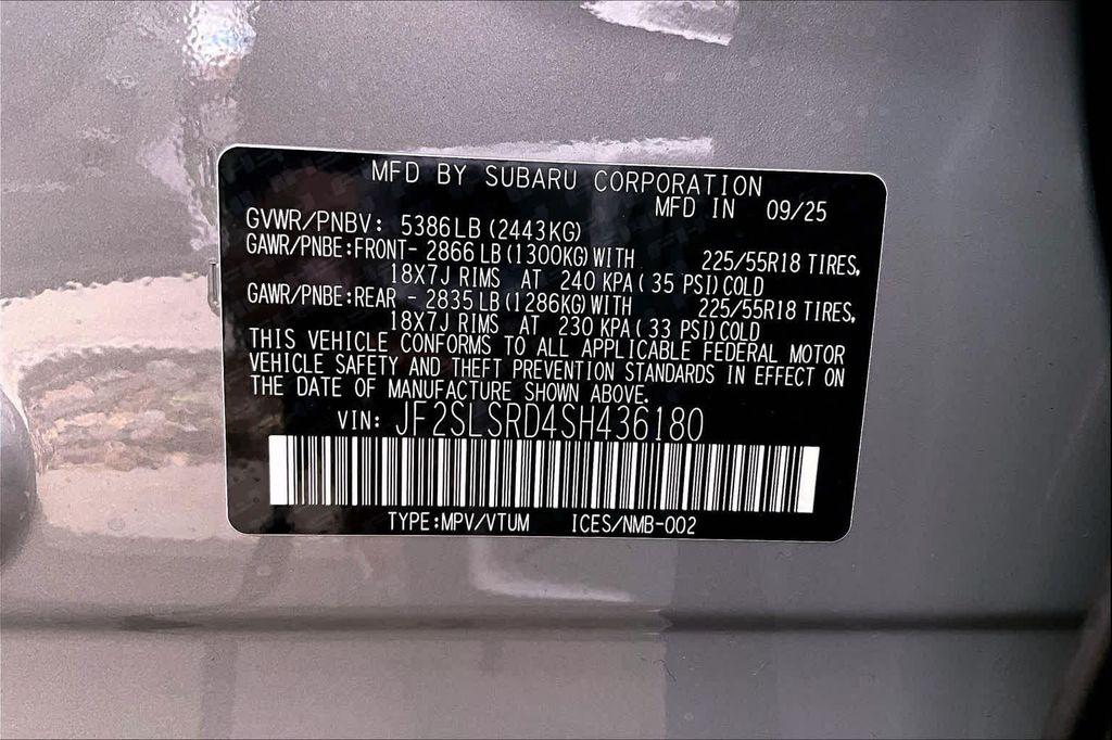 new 2025 Subaru Forester Hybrid car, priced at $39,696