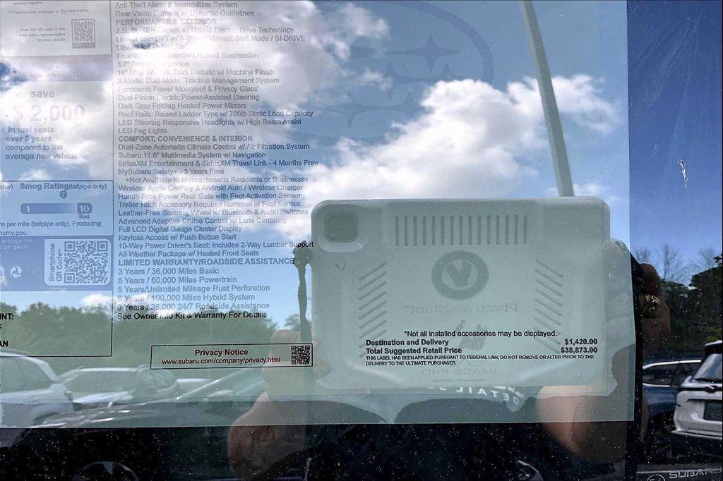 new 2025 Subaru Forester Hybrid car, priced at $35,343