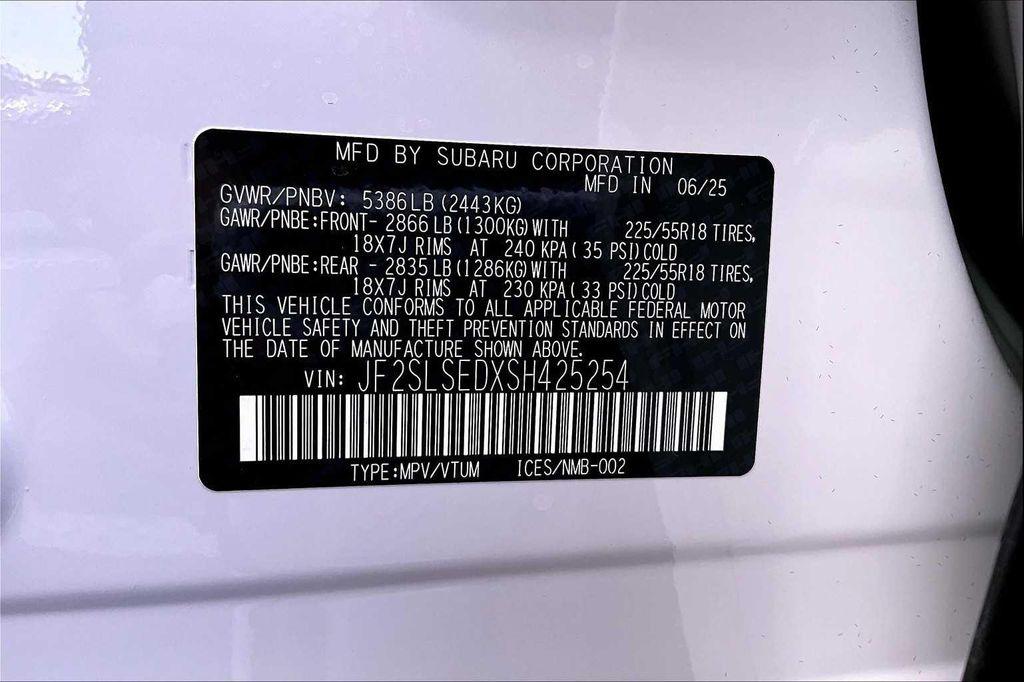 new 2025 Subaru Forester Hybrid car, priced at $35,343