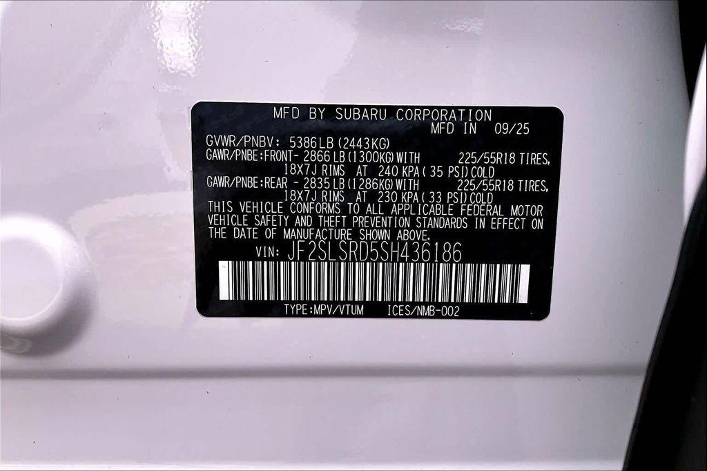 new 2025 Subaru Forester Hybrid car, priced at $39,528