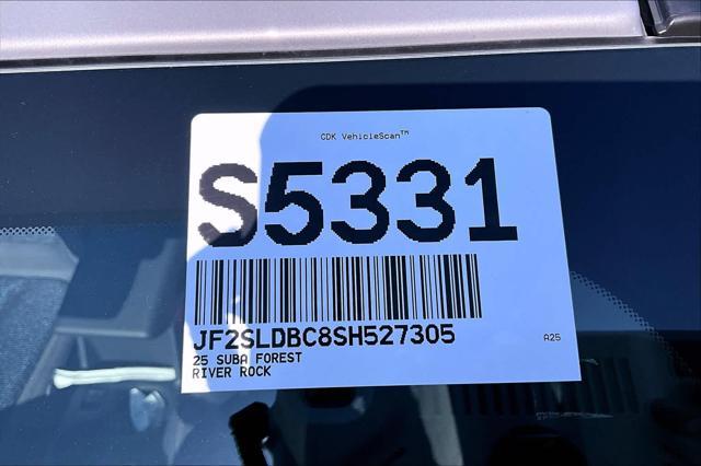 new 2025 Subaru Forester car, priced at $32,688