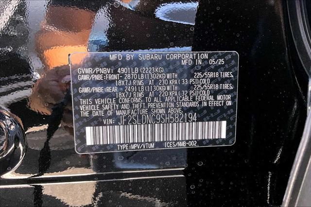 new 2025 Subaru Forester car, priced at $36,337