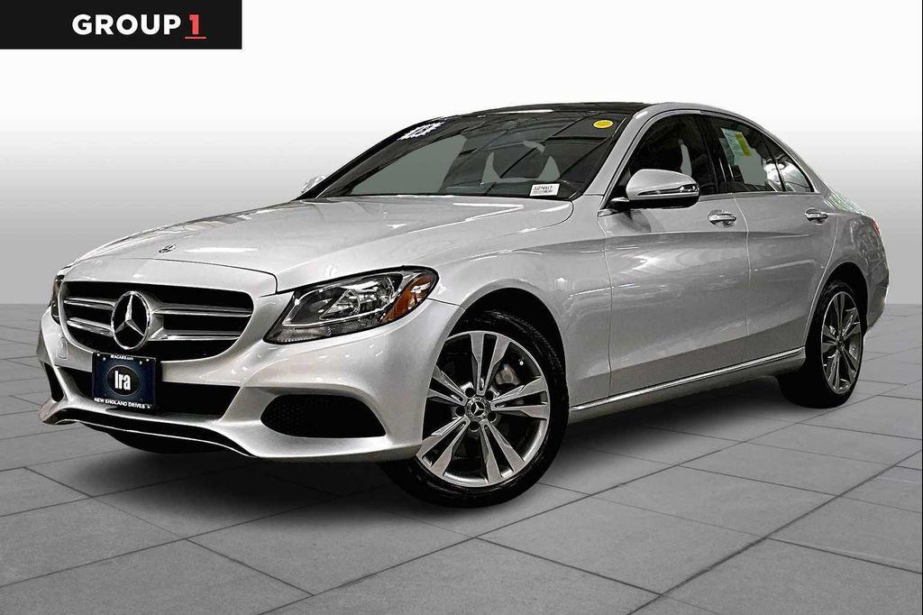 used 2018 Mercedes-Benz C-Class car, priced at $17,288